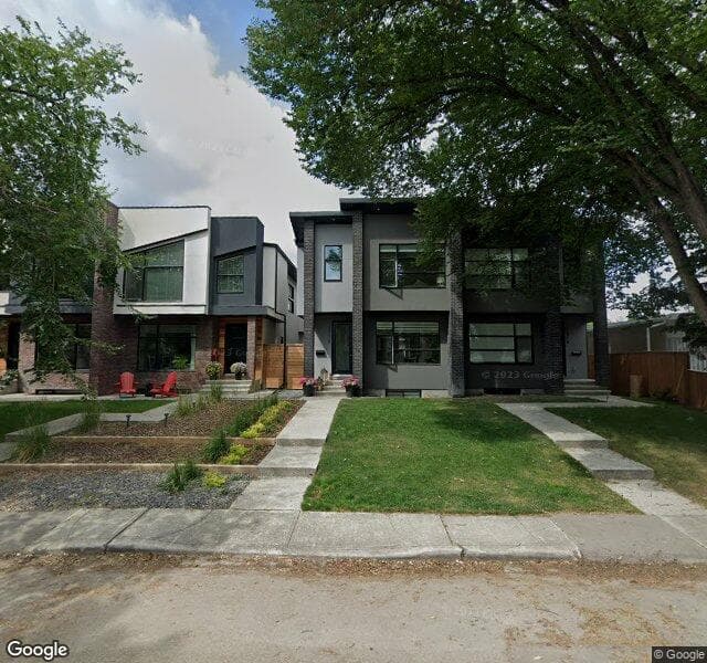 Street view of 3327 42 Street SW, Calgary