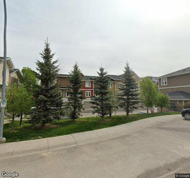Street view of 1208 Auburn Bay Square SE, Calgary