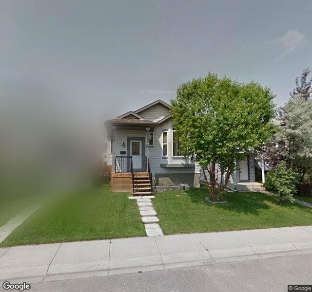 Street view of 27 Erin Meadow Crescent SE, Calgary