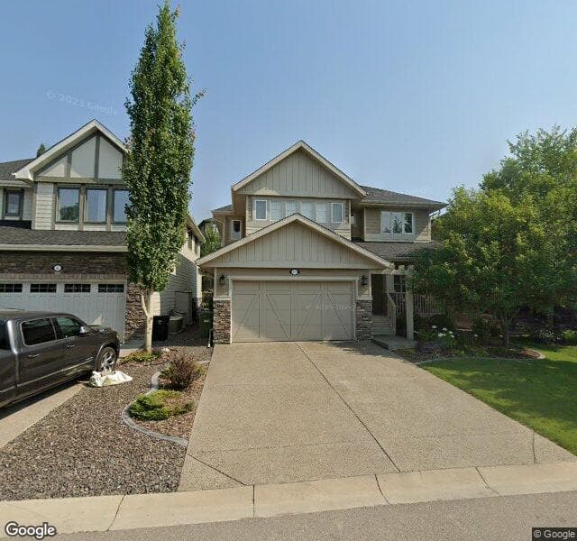 Street view of 10 Crestridge View SW, Calgary