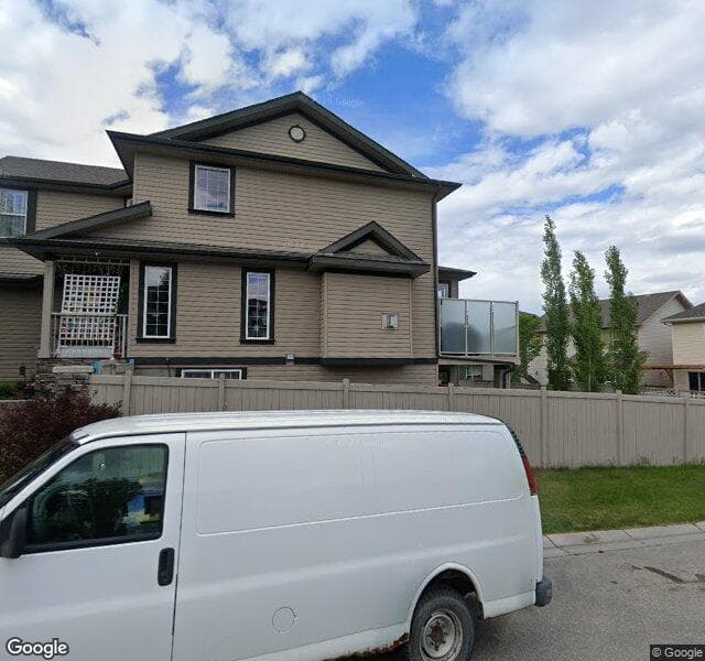 Street view of 2 Panamount Cove NW, Calgary