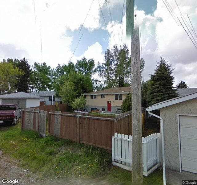 Street view of 1728 Valleyview Road NE, Calgary