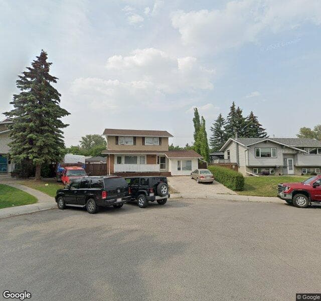 Street view of 124 Pineside Place NE, Calgary