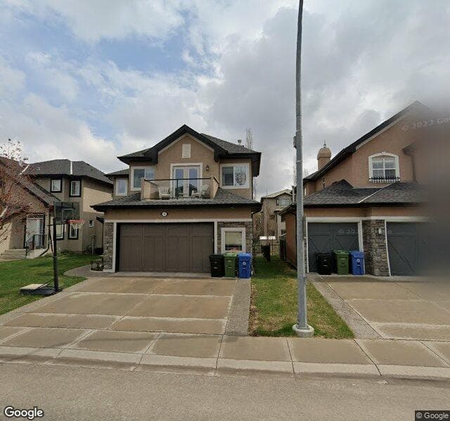 Street view of 14 Arbour Vista Close NW, Calgary