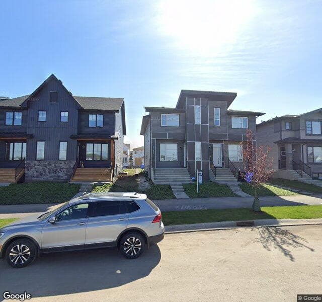 Street view of 21298 Sheriff King Street SW, Calgary