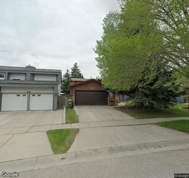 Street view of 14023 Deer Run Boulevard SE, Calgary