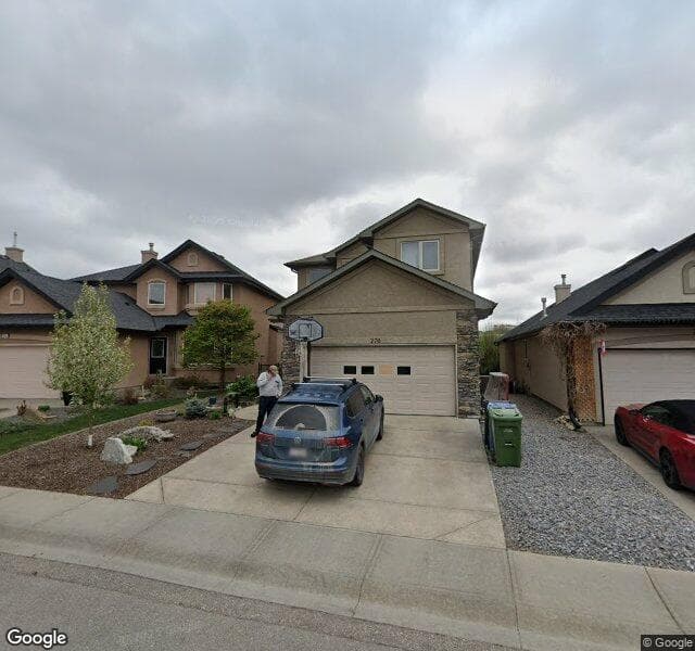 Street view of 276 Everglade Circle SW, Calgary