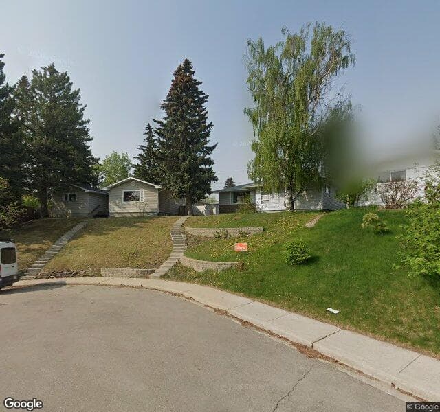 Street view of 1815 Canberra Road NW, Calgary