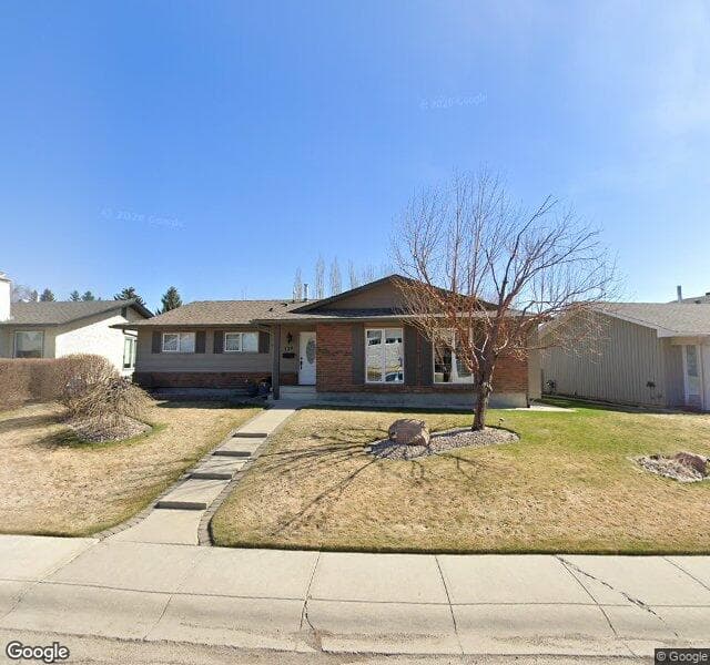 Street view of 124 Parkview Way SE, Calgary
