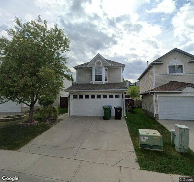 Street view of 192 Hidden Spring Green NW, Calgary
