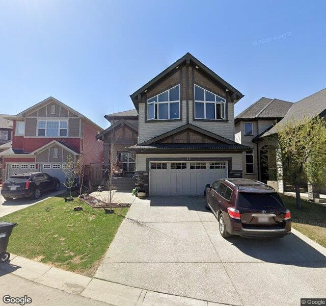 Street view of 11 Sage Valley Cove NW, Calgary