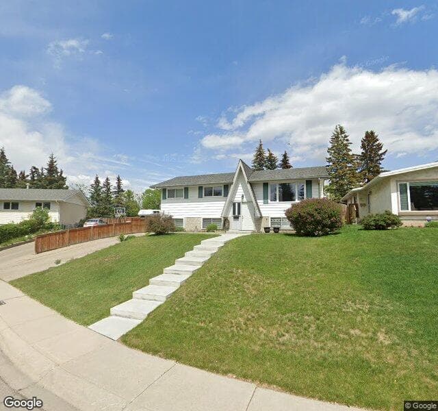 Street view of 103 Dalhurst Way NW, Calgary