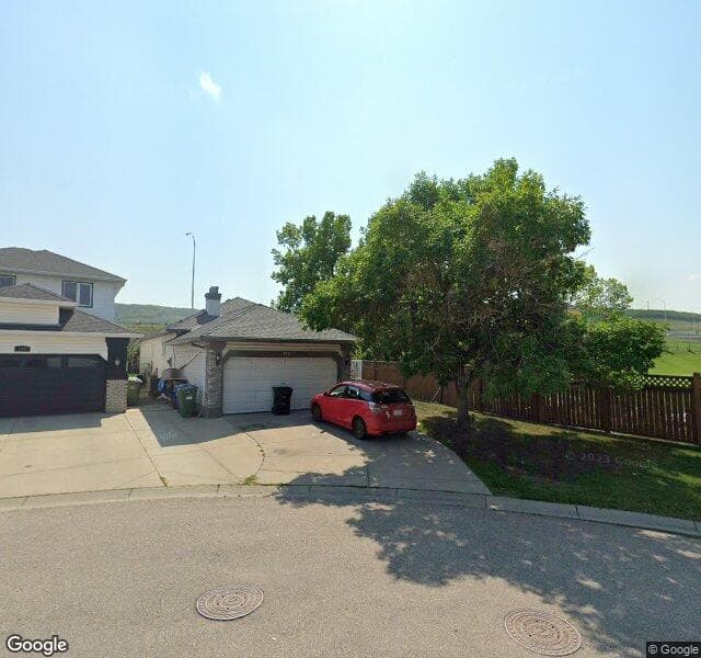 Street view of 152 Valley Meadow Close NW, Calgary