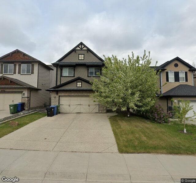 Street view of 18 Silverado Skies Drive SW, Calgary