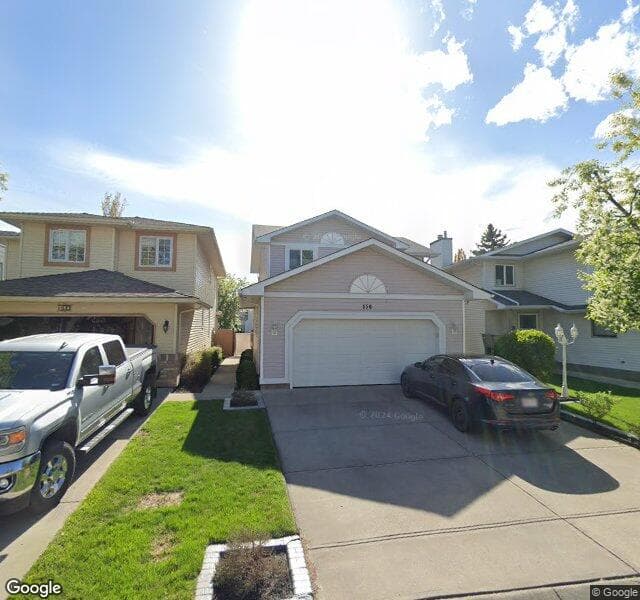 Street view of 156 Riverwood Close SE, Calgary