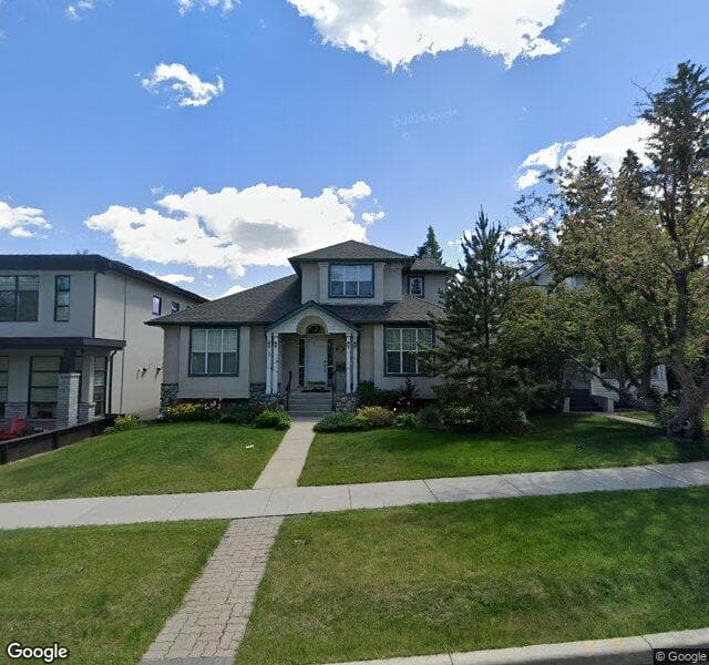 Street view of 1420 Scotland Street SW, Calgary