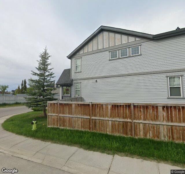 Street view of 1307 New Brighton Park SE, Calgary