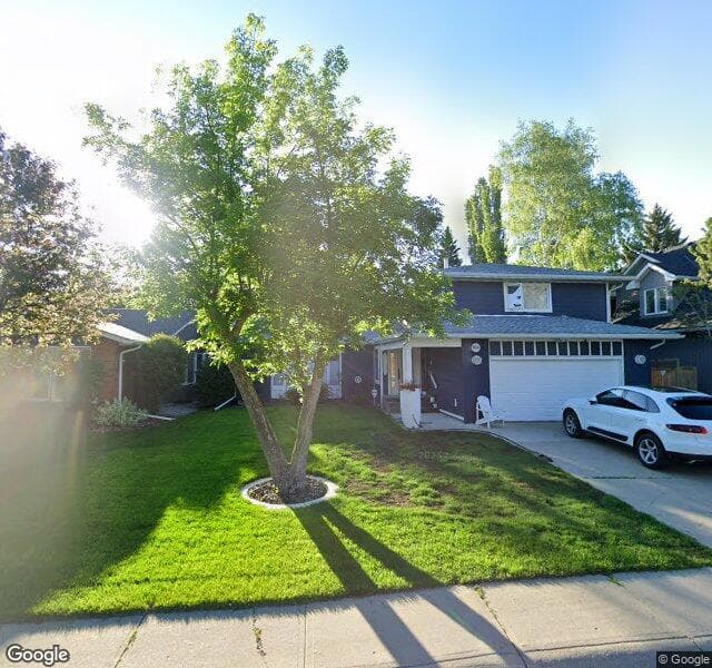 Street view of 124 Oakfern Way SW, Calgary