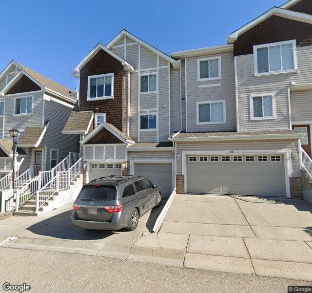 Street view of 113 Hidden Creek Gardens NW, Calgary