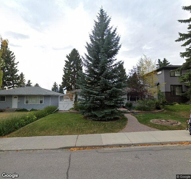 Street view of 2919 12 Avenue NW, Calgary