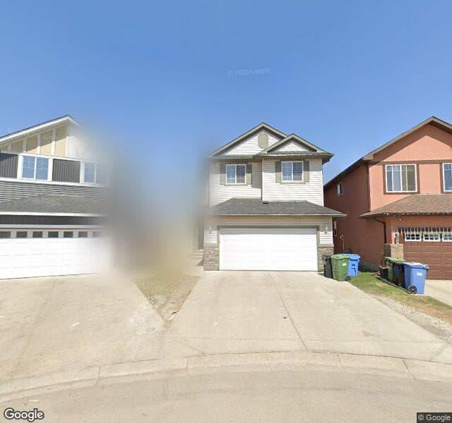 Street view of 126 Saddlecrest Landing NE, Calgary
