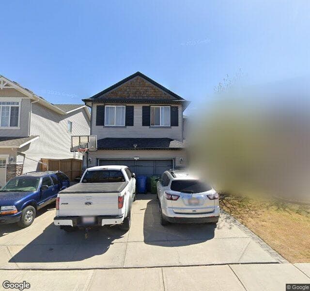 Street view of 107 Sage Valley Green NW, Calgary