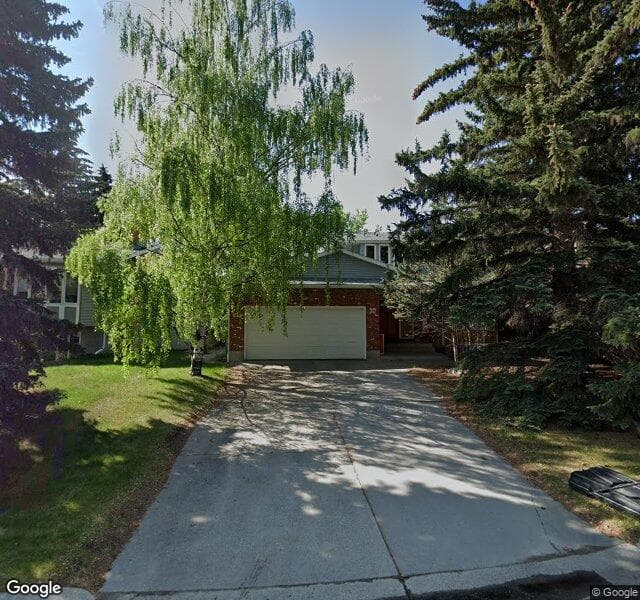 Street view of 22 Varscliff Place NW, Calgary
