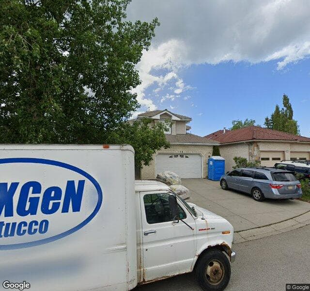 Street view of 136 Arbour Glen Close NW, Calgary