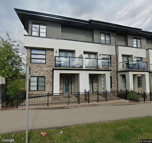 Street view of 228 Aspen Stone Boulevard SW, Calgary