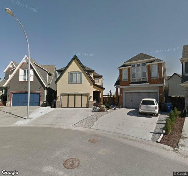 Street view of 237 Mahogany Court SE, Calgary