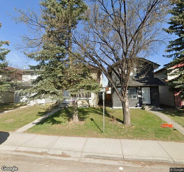 Street view of 272 Martindale Boulevard NE, Calgary