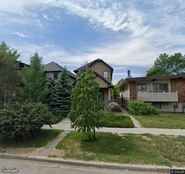Street view of 115 15 Street NW, Calgary