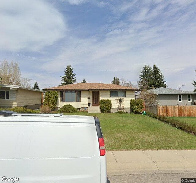 Street view of 10668 Shillington Crescent SW, Calgary