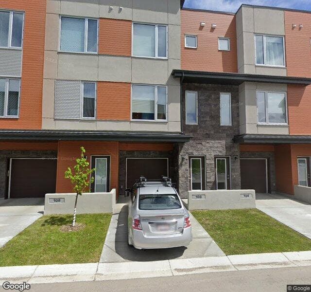 Street view of 106 Shawnee Common SW, Calgary