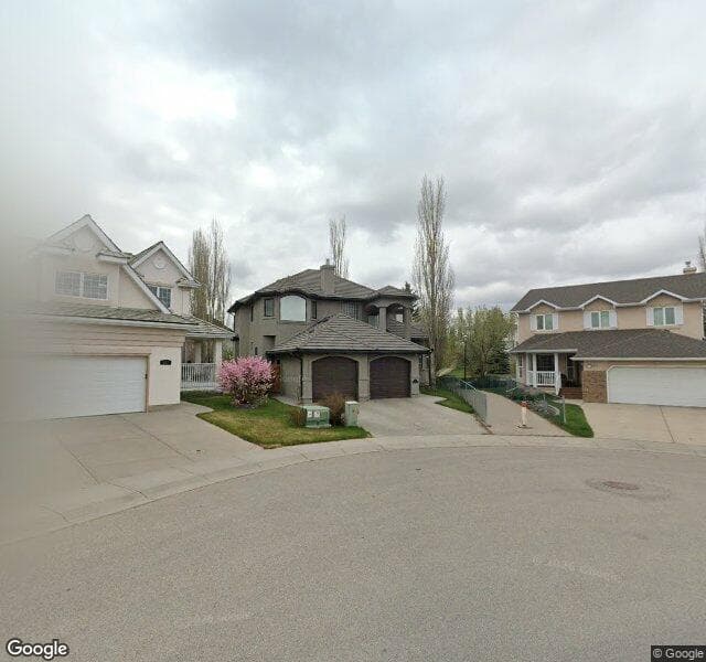 Street view of 108 Evergreen Way SW, Calgary