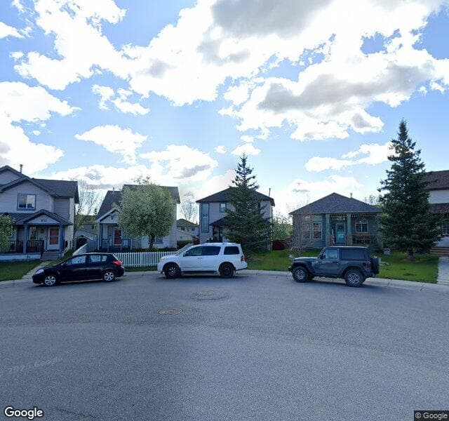 Street view of 158 Somerside Grove SW, Calgary