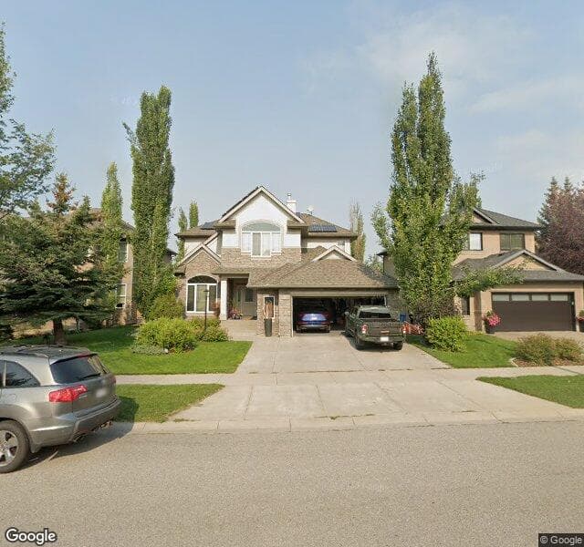 Street view of 1121 Wentworth View SW, Calgary