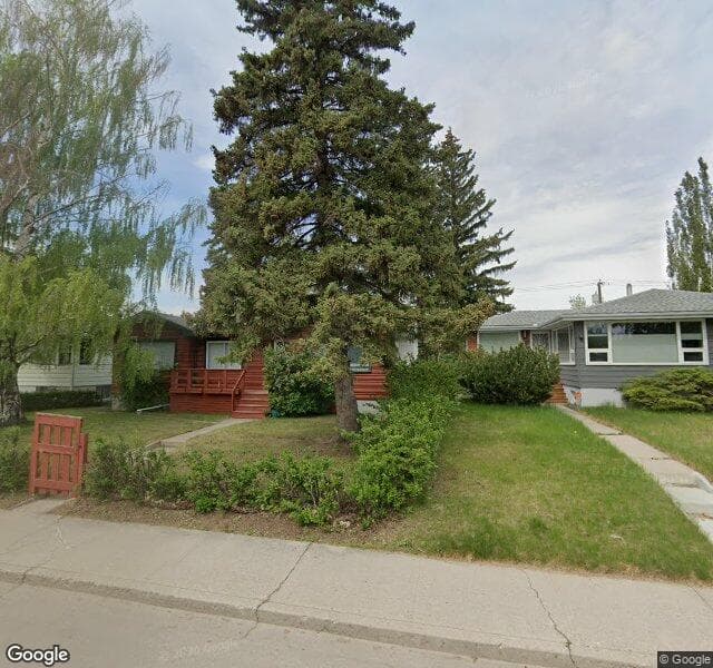 Street view of 1307 18A Street NW, Calgary
