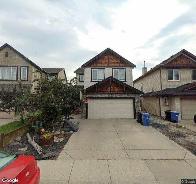 Street view of 19 Copperstone Mews SE, Calgary
