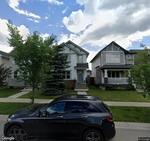 Street view of 319 Silverado Drive SW, Calgary