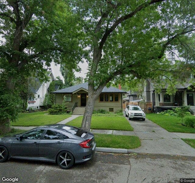 Street view of 3038 1 Street SW, Calgary