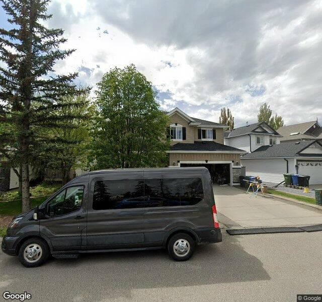 Street view of 18 Chaparral Green SE, Calgary