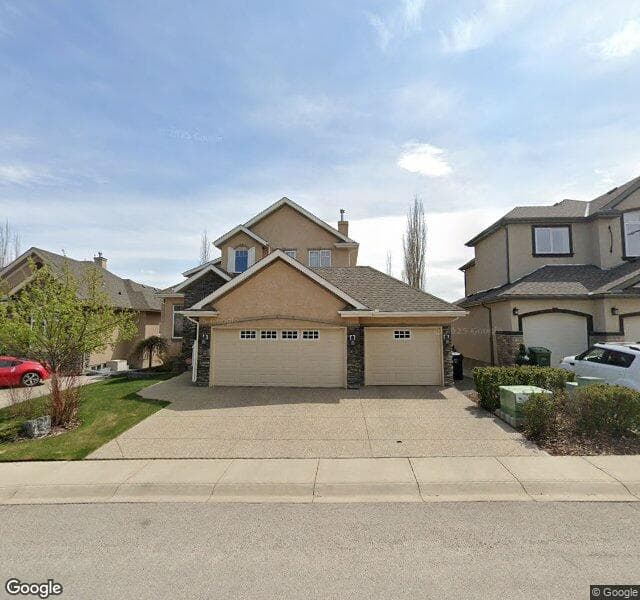 Street view of 107 Tuscany Glen Park NW, Calgary