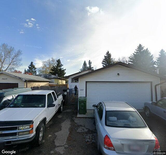 Street view of 3425 31A Avenue SE, Calgary