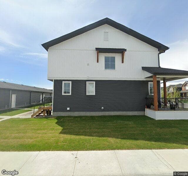 Street view of 100 Creekside Boulevard SW, Calgary