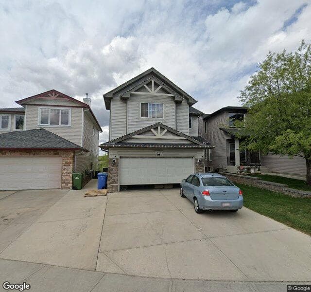 Street view of 76 Rockywood Park NW, Calgary