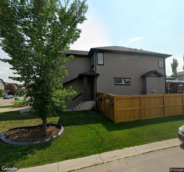 Street view of 115 Brightoncrest Manor SE, Calgary