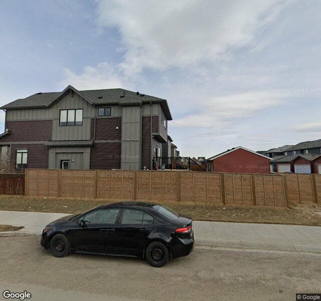 Street view of 108 Savanna Passage NE, Calgary