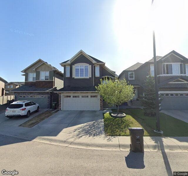 Street view of 124 Evansridge Close NW, Calgary