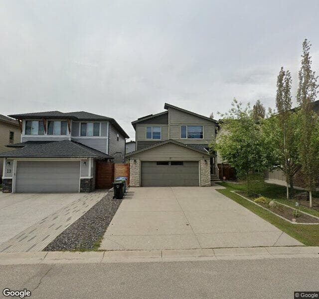 Street view of 17 Walden Close SE, Calgary